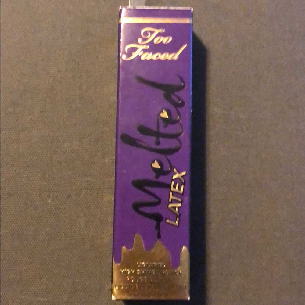Too Faced Melted Latex high shine lipstick